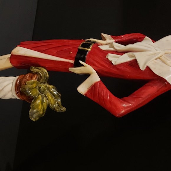 A Santini Classic Art Deco Statue Italy Lady by The Post - Picture 2 of 10